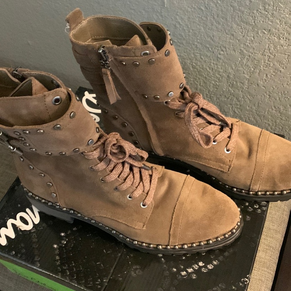New without tags, Sam Edelman Suede Combat Style Boots
